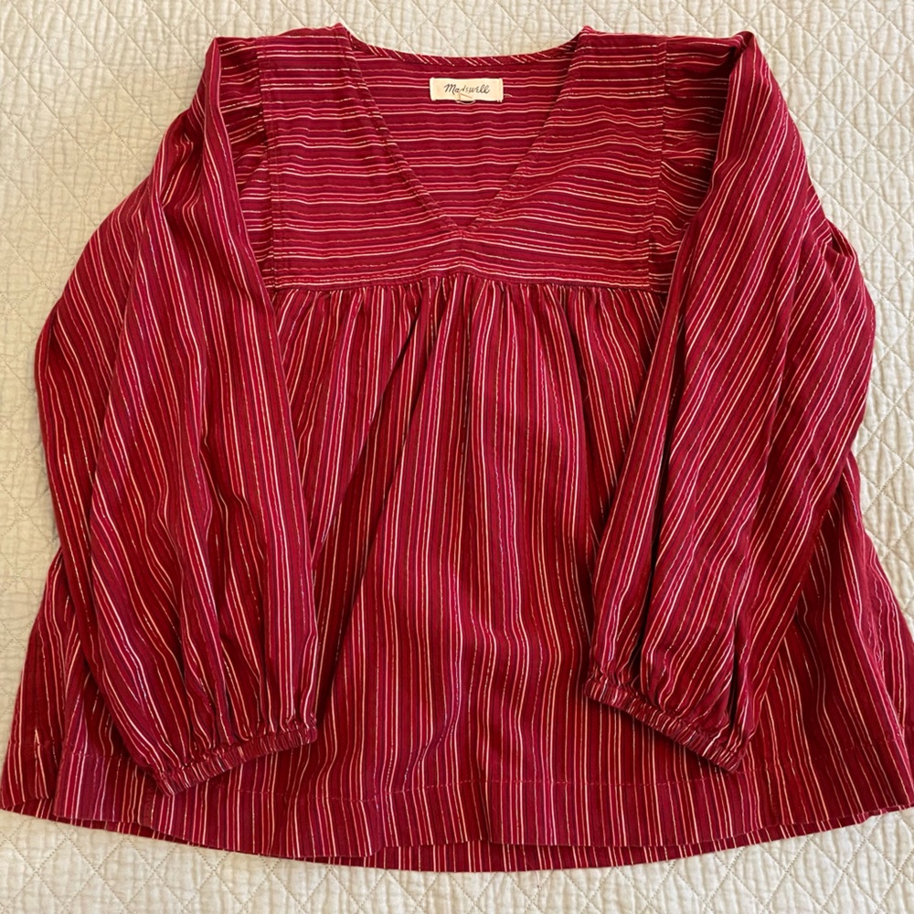 Madewell Peasant Blouse